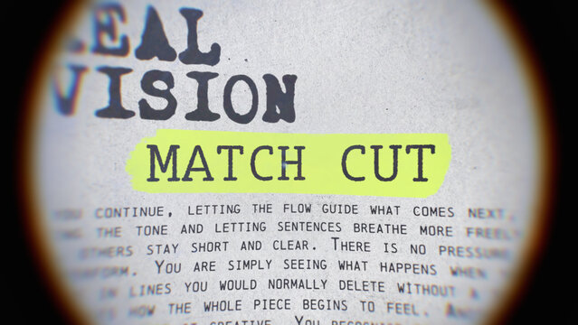 Lens Focus Match Cut Titles