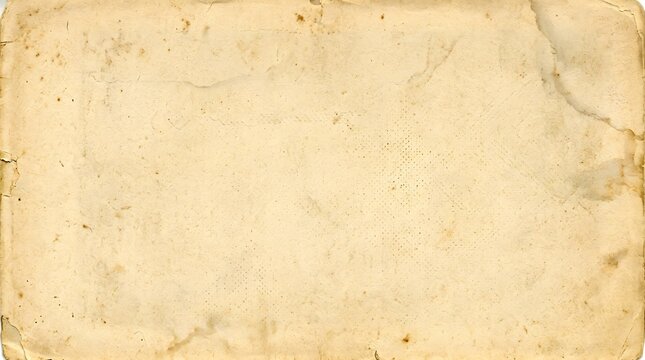 Old antique book paper texture background with fine printer halftone pattern and light damage leaks