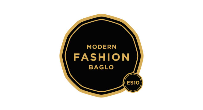 Modern Fashion Baglo Logo Design.