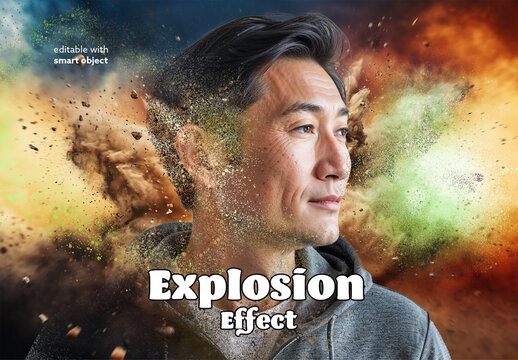 Explosion Photo Effect