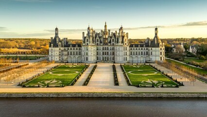 Chateau de Chambord, Chambord - December 24, 2025: The majestic Château de Chambord, a masterpiece of French Renaissance architecture, surrounded by forests and elegant gardens in the Loire Valley © JEROME LABOUYRIE