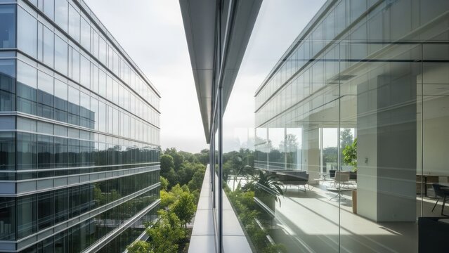 Reflexo Edif?cio Moderno
