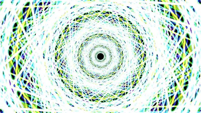 generative geometric kaleidoscope 2d