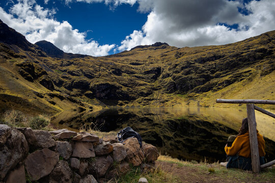Lake in the Mountain