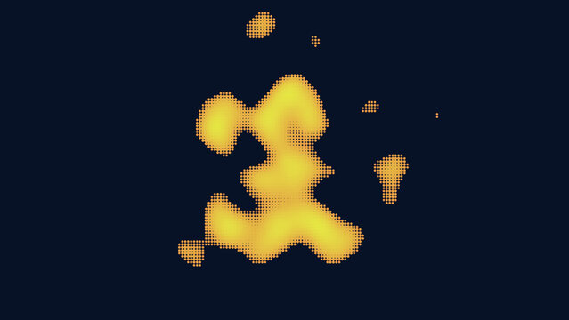 abstract cellular division organics 2d