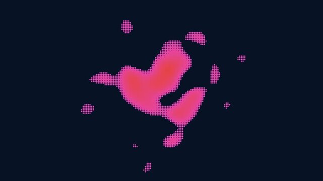 abstract cellular division organics 2d
