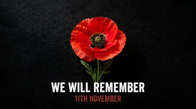 Remembrance day tribute honoring the fallen on november 11th