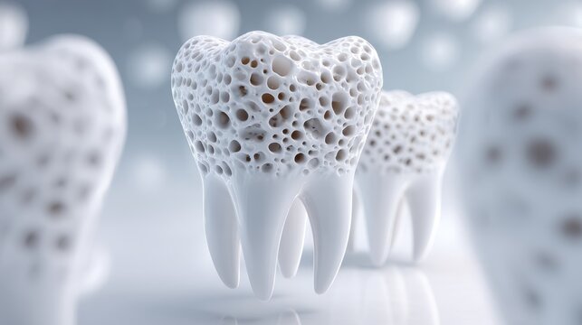Visualizing tooth enamel structure before fluoride treatment in dental education