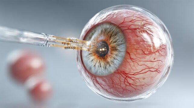Retinal prosthesis electrode array shown in clinical fundus visualization