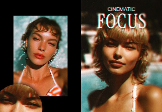 Cinematic Focus Blur Poster Effect For Poster And Social Media Design
