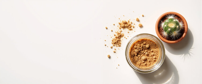 Exfoliating Scrub With Cactus for Natural Skincare