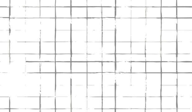 Gray distressed grid with hand-drawn grunge lines and uneven texture.
