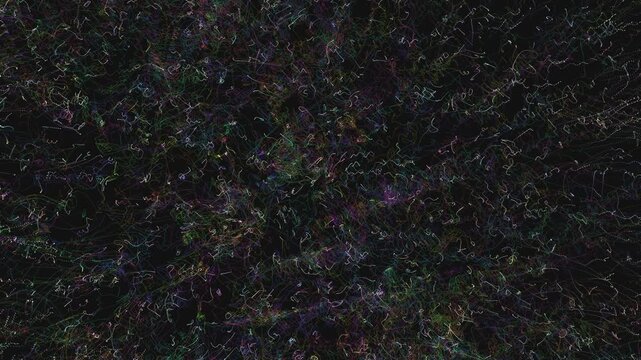 generative fluid chromatic vortices 3d
