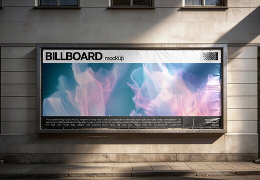 Urban Billboard Mockup For Outdoor Advertising Design