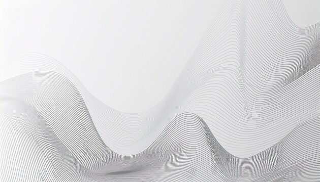 Gray Wave Curve Lines Banner Background Design Digital Frequency Track Equalizer Stylized Line Art Background Modern Soft Luxury Texture With Smooth And Clean Vector Subtle Background Illustration