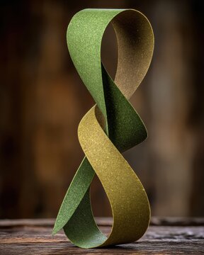 Sandpaper Ribbon - Abstract Form
