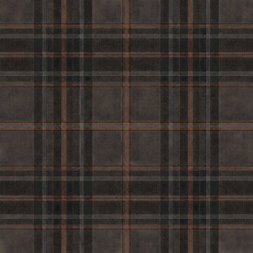 Modern Luxury Oversized Heritage Checks & Structured Rectangular Grid Structure Geometric Checkered Seamless Pattern for Men's Fashion and Textile Pri