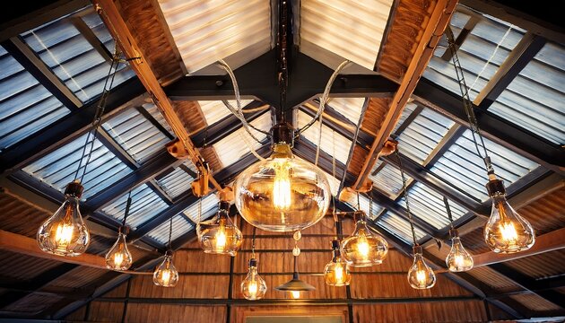 industrial ceiling lamp pack