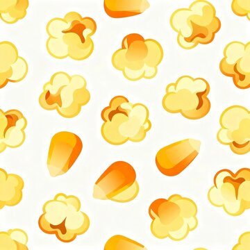 Popcorn and Corn Kernels Pattern