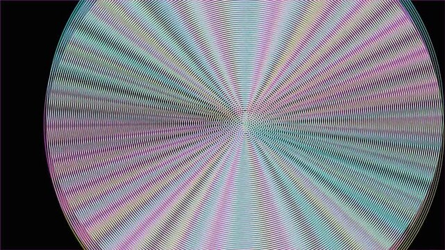generative algorithmic geometric interference 2d