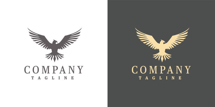 eagle simple logo design