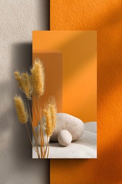 Vibrant Pinterest Pin template vertical format lifestyle prod bfcedafe digital illustration image graphic for professional design presentations market