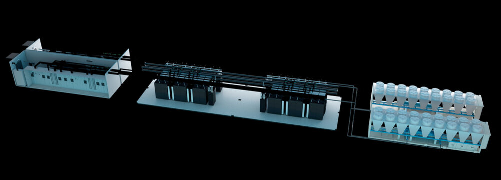 3D AI Data Center