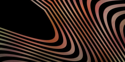 Naklejka premium Warm orange and red parallel striped abstract background