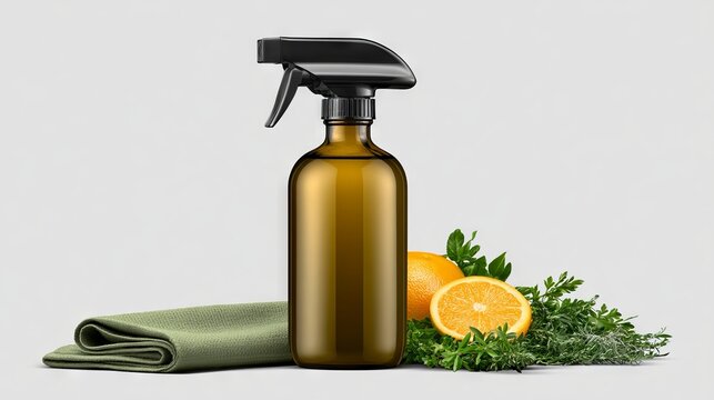 Natural Cleaning Product Still Life
