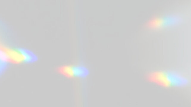 Colorful Prism Light Refraction.