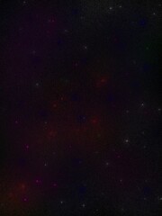Fototapeta premium Abstract cosmic background with colorful stars, deep space nebula glow, dark galaxy texture, and atmospheric celestial night sky.