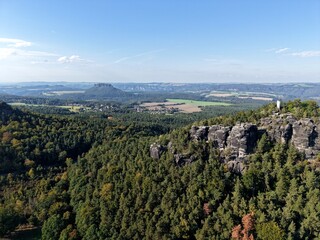 Papstdorf, Papststein, Sächsische Schweiz, Lilienstein 2025 © fotograupner