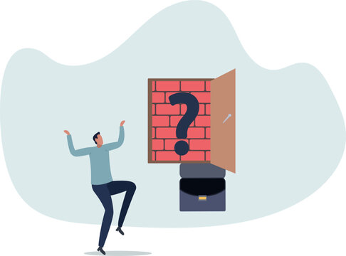 Business dead end, no way to exit or big mistake and wrong decision, obstacle and difficulty to overcome concept,life situation and activities