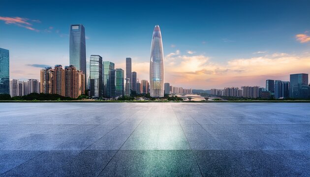 shenzhen city guangdong province building landscape