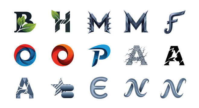 Creative Letter Designs: Unique Typography and Alphabet Styles