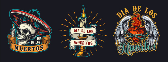Fototapeta premium Celebrating Dia de los Muertos