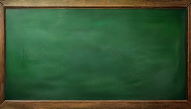 a green chalkboard with a textured surface serves as a school board display the chalk traces have been erased leaving a copy space for adding text or graphic design this backdrop embodies educational