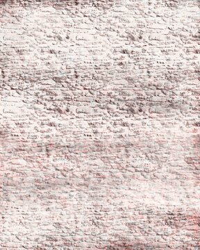 White washed stone brick wall