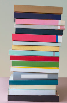 Stack of balancing books