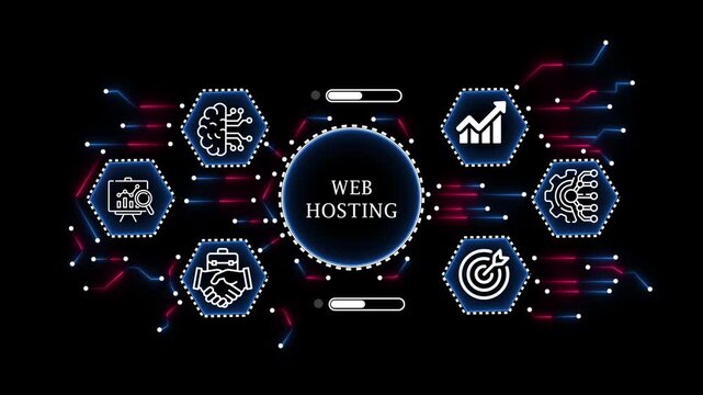 Web Hosting Services and Cloud Infrastructure Dashboard
