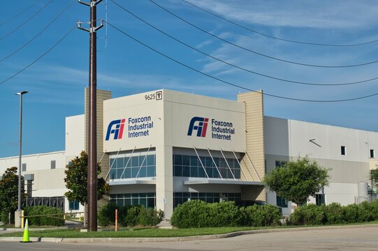 Foxconn Industrial Internet company business exterior storefront Houston, Texas USA 05-31-2026.