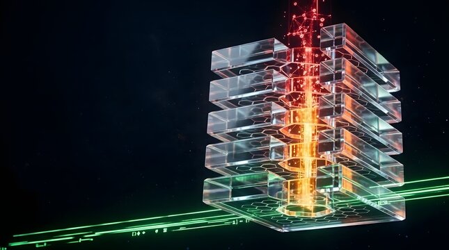 Futuristic Quantum Computer Architecture with Laser Beam for High Tech Science Data Processing