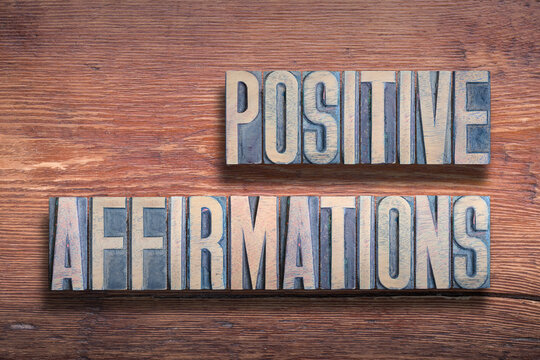 positive affirmations wood