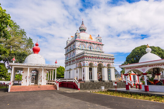 Temple Maheshwarnath du Triolet, Ile Maurice, Oc&eacute;an Indien, Afrique