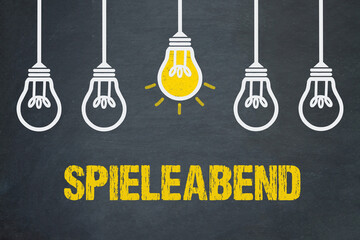 Obraz premium Spieleabend