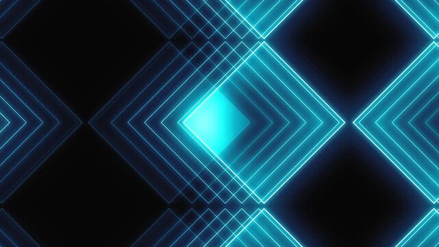 Abstract Business Technology Concept Background
Abstract minimal corporate tech concept animation with blinking light and glowing symmetrical shapes shifting in a seamless loop