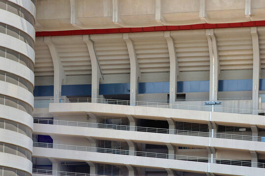 dettaglio di uno stadio di calcio