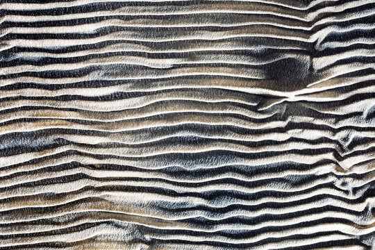 Grunge background with ripples stripe, textile close up