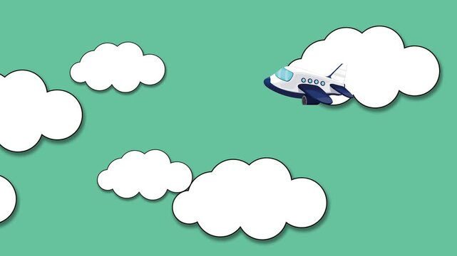 cloud and background colour video visual hd 4k