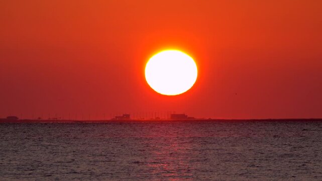 野付半島から昇る日の出